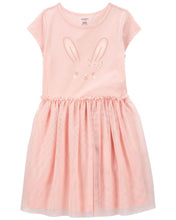 Load image into Gallery viewer, Carter&#39;s Kid Girl Pink Bunny Tutu Dress
