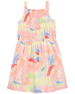Carter's Kid Girl Multi Colored Dress