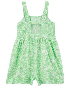 Carter's Kid Girl Green Romper