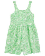 Carter's Kid Girl Green Romper