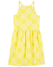 Load image into Gallery viewer, Carter&#39;s Kid Girl Yellow Lemon Dress
