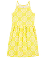 Carter's Kid Girl Yellow Lemon Dress