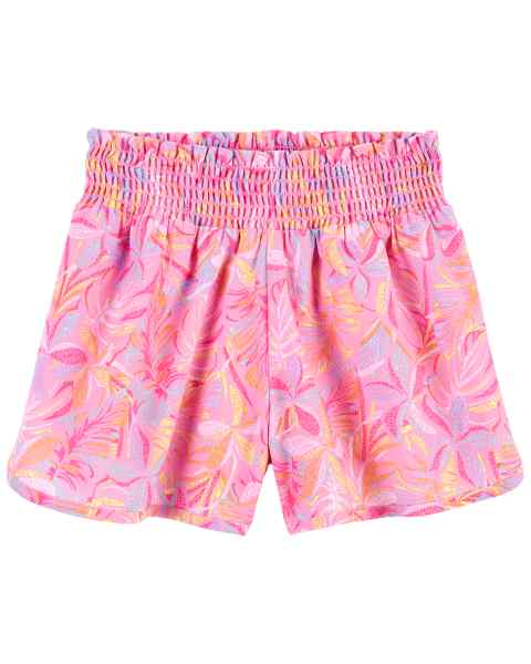 OshKosh Kid Girl Pink Moisture-Wicking Fabric Shorts