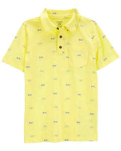 Load image into Gallery viewer, Carter&#39;s Kid Boy Yellow Sunglass print Polo
