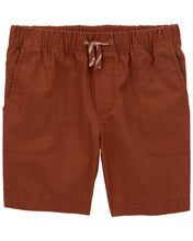 Afbeelding in Gallery-weergave laden, Carter&#39;s Kid Boy Brown Shorts
