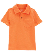 Afbeelding in Gallery-weergave laden, Oshkosh Kid Boy Orange Polo
