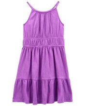 Load image into Gallery viewer, Carter&#39;s Kid Girl Purple Dress
