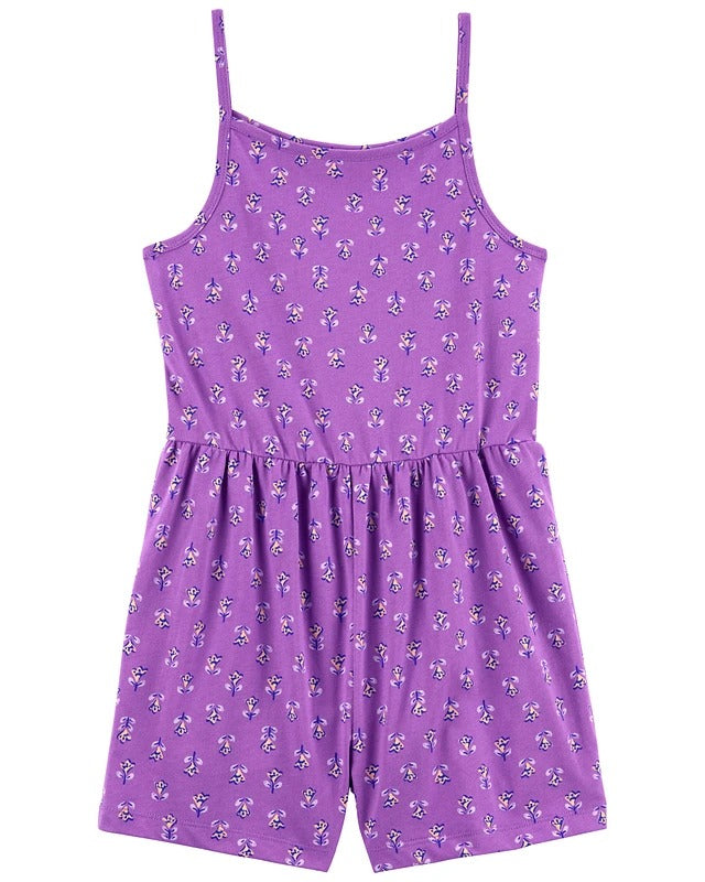 Carter's Kid Girl Purple Romper