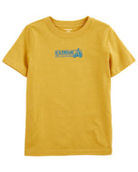 Carter's Kid Boy Yellow Motocross Tee