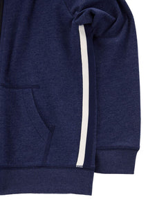 Carter's Kid Boy Navy Zip-Up Fleece Hoodie