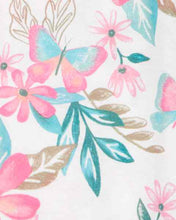 Load image into Gallery viewer, Carter&#39;s 2pc Kid Girl Pink Floral Gowns Sleepwear Set

