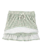Load image into Gallery viewer, Carter&#39;s Kid Girl Green Floral Skort
