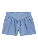 Carter's Kid Girl Chambray Shorts