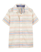 Carregar imagem no visualizador da galeria, Oshkosh Kid Boy Striped Button-Front Shirt
