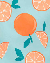 Load image into Gallery viewer, Carter&#39;s Kid Boy Orange Fruit Swim Trunks
