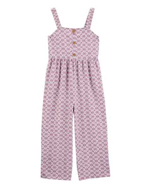 OshKosh Kid Girl Purple Jumpsuit