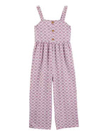 OshKosh Kid Girl Purple Jumpsuit