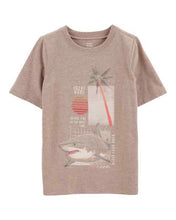 Afbeelding in Gallery-weergave laden, Carter&#39;s Kid Boy Brown Graphic Tee
