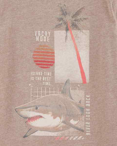 Carter's Kid Boy Brown Graphic Tee