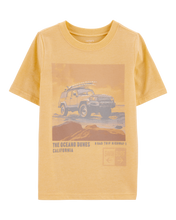 Afbeelding in Gallery-weergave laden, Carter&#39;s Kid Boy Yellow Beach Truck Tee
