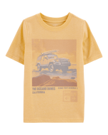 Carter's Kid Boy Yellow Beach Truck Tee