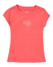 Carregar imagem no visualizador da galeria, Carter&#39;s Kid Girl Orange Flower Tee
