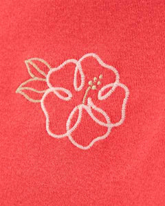 Carter's Kid Girl Orange Flower Tee