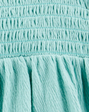Cargar imagen en el visor de la galería, Carter&#39;s 2pc Kid Girl Teal Top &amp; Shorts Set
