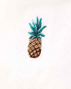 Carter's Kid Girl White Pineapple Tee