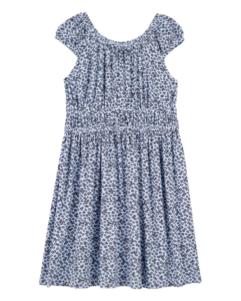 Carter's Kid Girl Blue Floral Dress