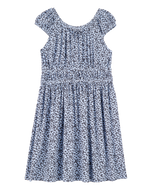 Carter's Kid Girl Blue Floral Dress