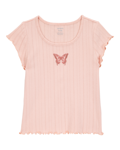 Carter's Kid Girl Pink Tee