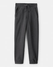 Cargar imagen en el visor de la galería, OshKosh Kid Boy Dark Grey Fleece Drawstring Joggers
