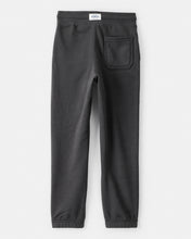 Cargar imagen en el visor de la galería, OshKosh Kid Boy Dark Grey Fleece Drawstring Joggers
