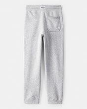 Cargar imagen en el visor de la galería, OshKosh Kid Boy Grey Fleece Drawstring Joggers
