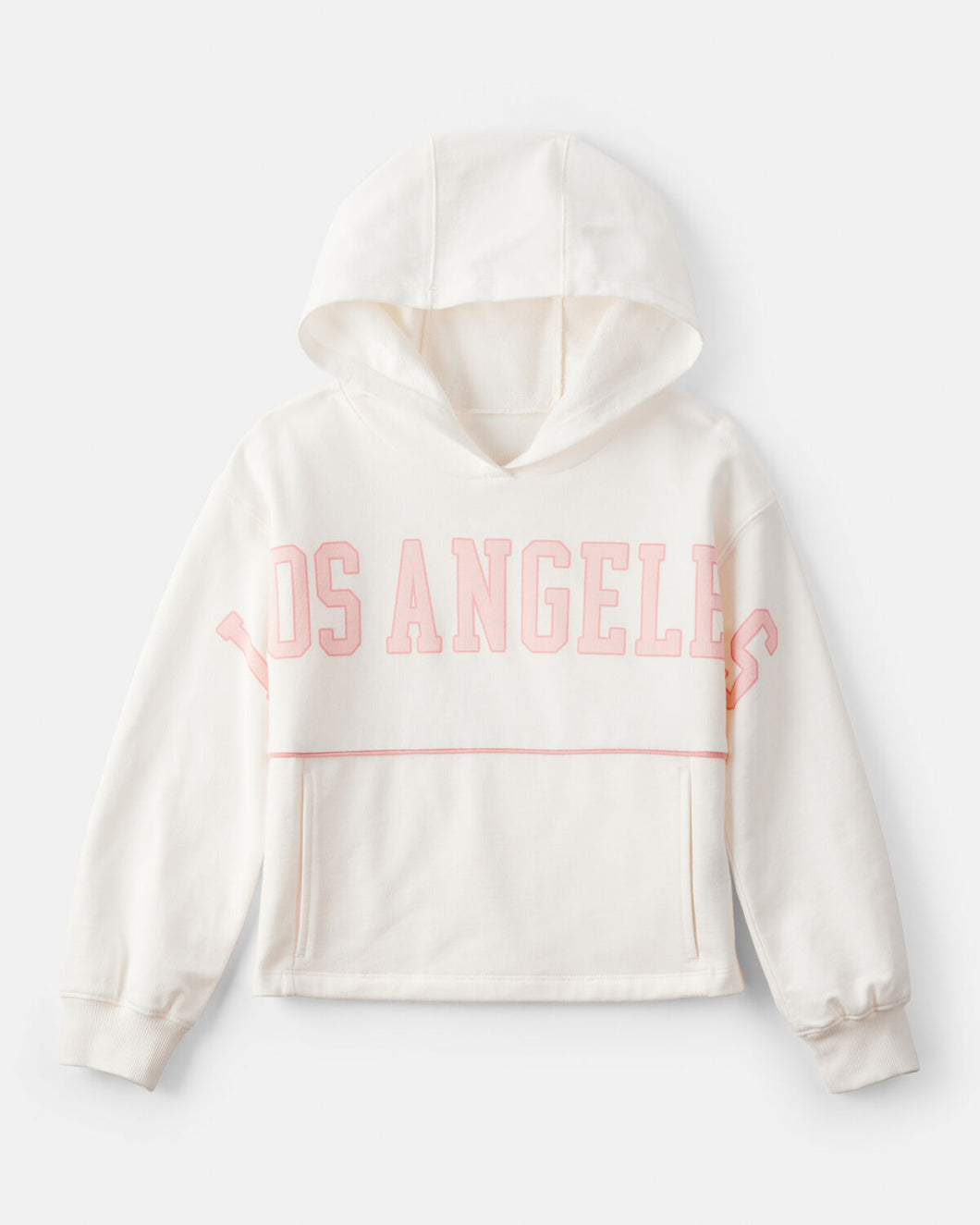 Oshkosh Kid Girl Ivory Los Angeles Hoodie