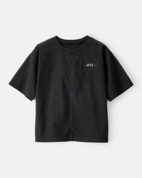 Oshkosh Kid Boy Black NYC Tee
