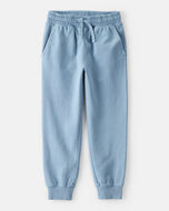 OshKosh Kid Boy Blue Drawstring Joggers