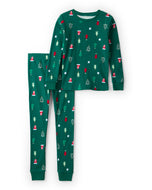 Carter's 2pc Kid Neutral Christmas Tree & Presents Pajama Set