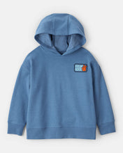 Cargar imagen en el visor de la galería, OshKosh Kid Boy Skateboard Long-Sleeve Pullover Hoodie - Blue
