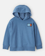 OshKosh Kid Boy Skateboard Long-Sleeve Pullover Hoodie - Blue