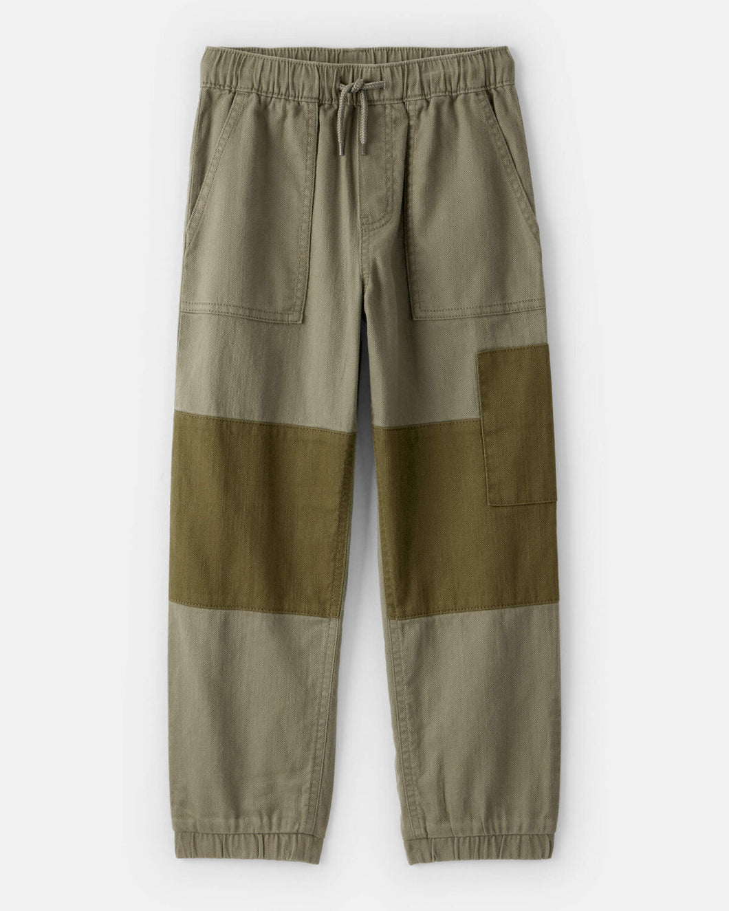 OshKosh Kid Boy Colorblock Cargo Joggers - Olive Green