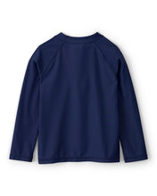 Carregar imagem no visualizador da galeria, Carter's Kid Boy Navy Blue Long-Sleeve Rashguard Swim Top
