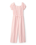 Carter's Kid Girl Pink Striped Jumpsuit