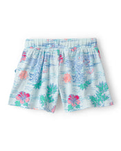 Load image into Gallery viewer, Carter's Kid Girl Blue Tropical Beach Shorts
