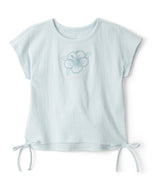 Carter's Kid Girl Blue Tropical Floral Top