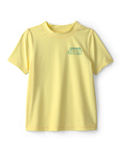 Cargar imagen en el visor de la galería, Carter's Kid Boy Yellow Short-Sleeve Rashguard Swim Top
