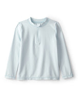 Carter's Kid Boy Light Blue Long-Sleeve Rashguard Swim Top