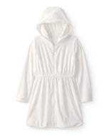 Carter's Kid Neutral White Hooded Swimsuit Cover Up