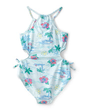 Cargar imagen en el visor de la galería, Carter's Kid Girl Beach Print Swimsuit

